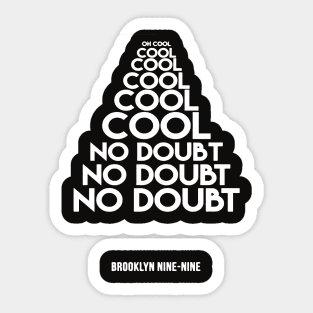 Cool No Doubt Sticker